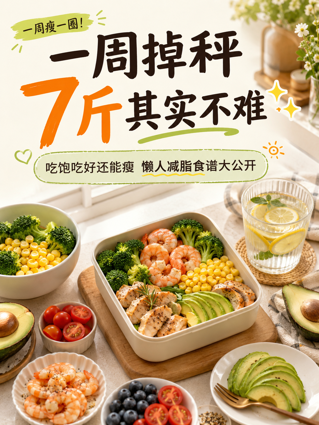 一周减脂食谱